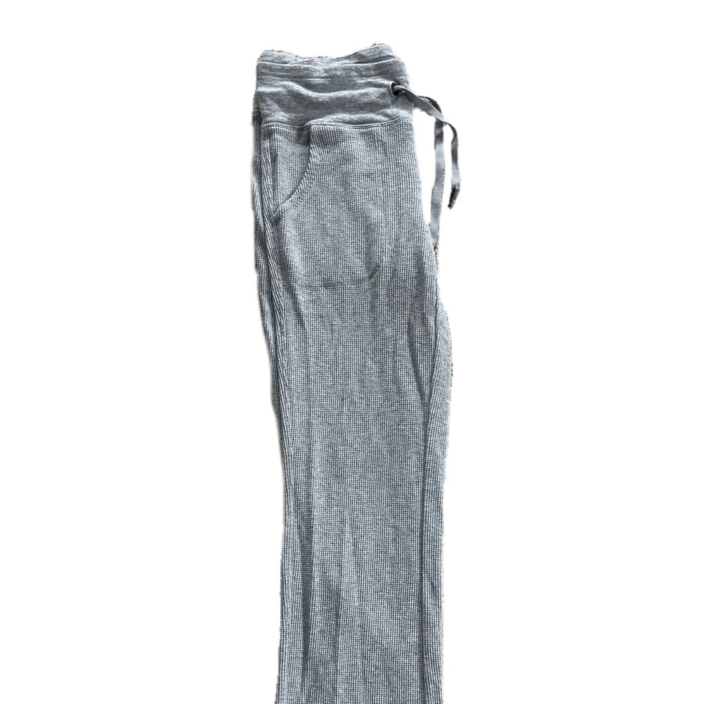 Calvin Klein Small Flare Waffle Knit Pants